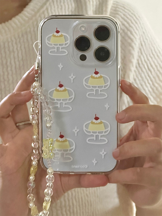 Pudding case (Jelly/Jell-hard case)