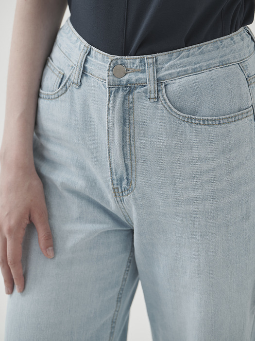 SUMMER Cool Semi Wide DENIM