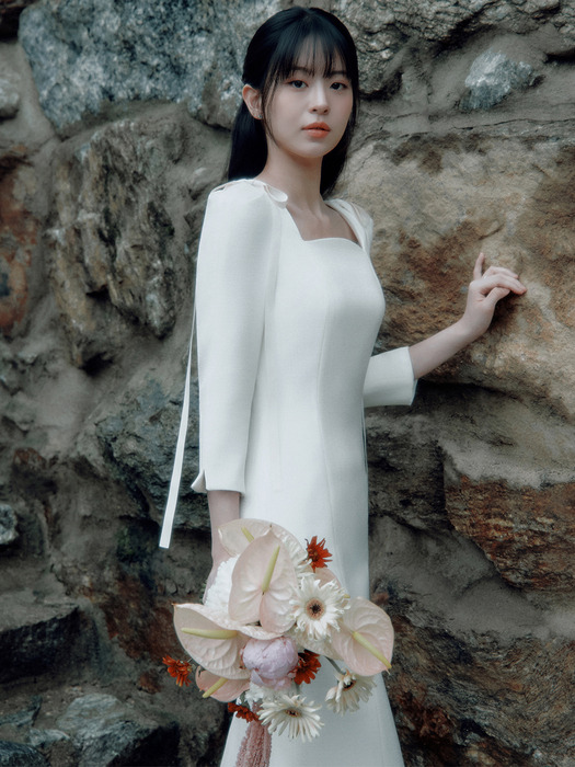 Half moon mermaid dress (3colors)