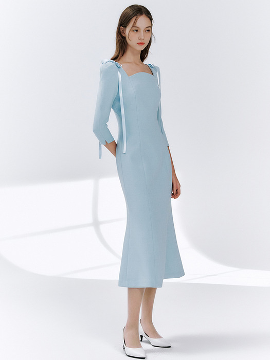 Half moon mermaid dress (3colors)