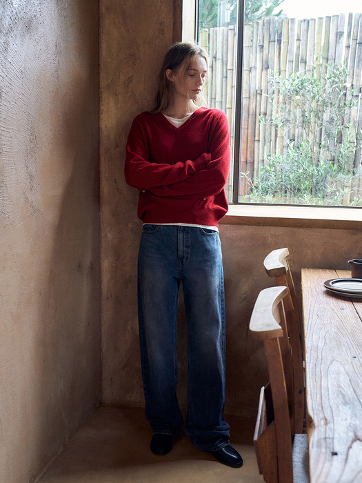 Wide Long Denim[LMBDAUDN4119]-2color