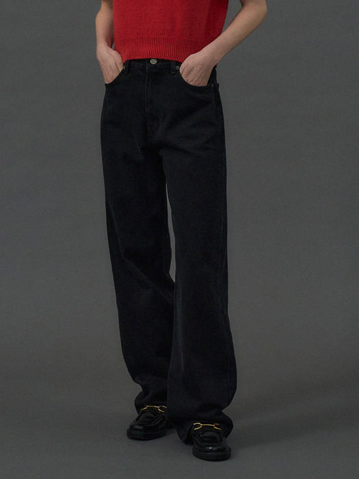 Wide Long Denim[LMBDAUDN4119]-2color