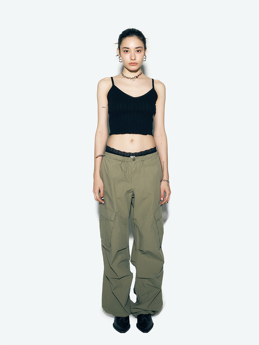 PARACHUTE CARGO PANTS KHAKI