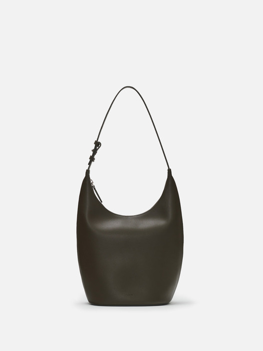 Medium Around hobo bag Terre verte