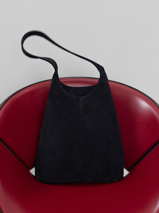 Suede Shoulder Bag (black)