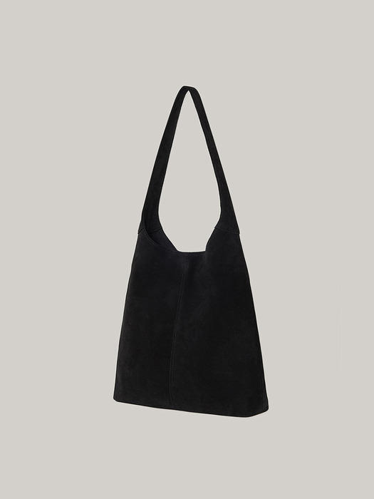 Suede Shoulder Bag (black)