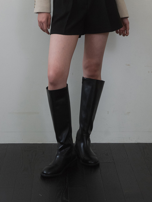 Gleam High Boots - Black