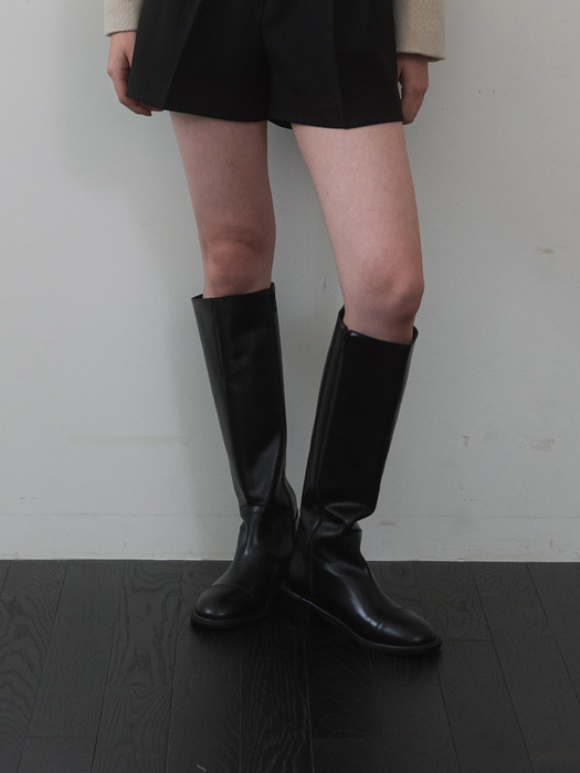 Gleam High Boots - Black