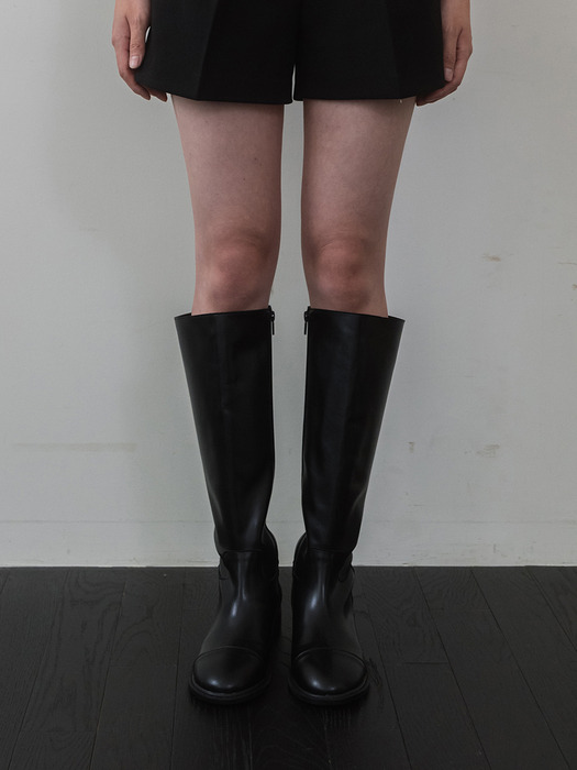 Gleam High Boots - Black