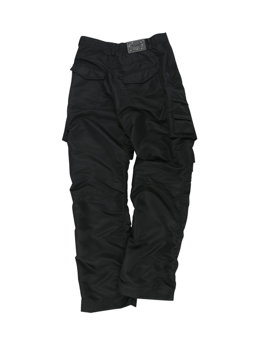 POCKET BAG CARGO PANTS apa744m(BLACK)