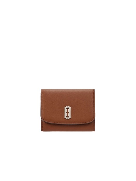 Occam Lune Slit Half Wallet (오캄 룬 슬릿 반지갑) Camel