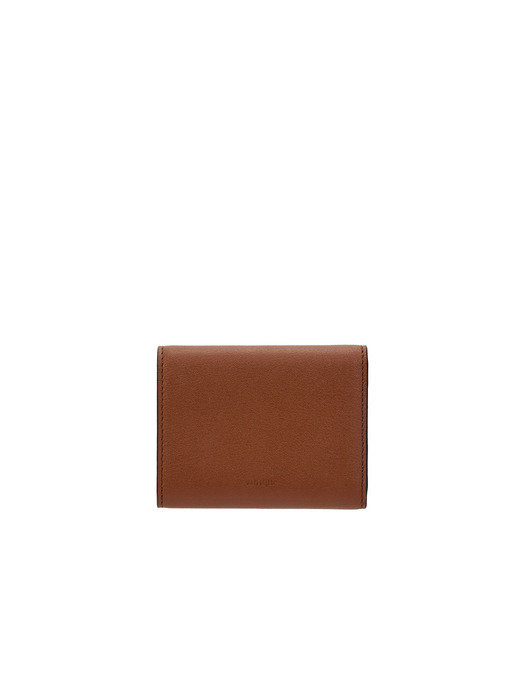 Occam Lune Slit Half Wallet (오캄 룬 슬릿 반지갑) Camel