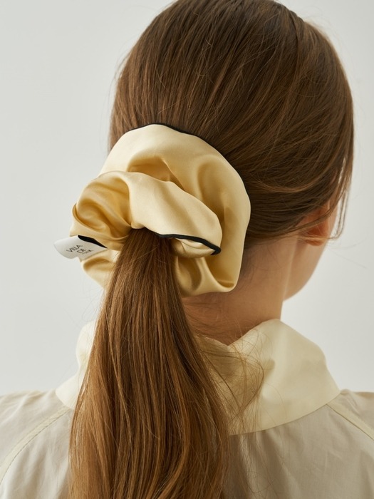 Line silk schruchie (4colors)