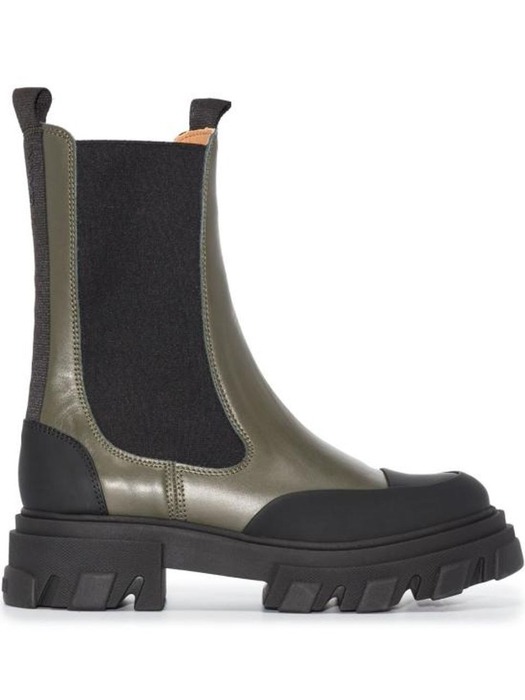 22FW 가니 카프스킨 청키솔 첼시 부츠 S1904861