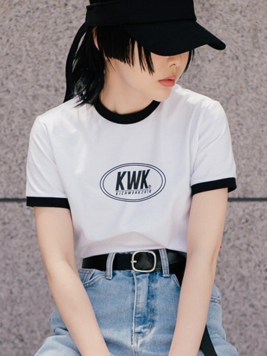 18 SS KWK Crop Top_White