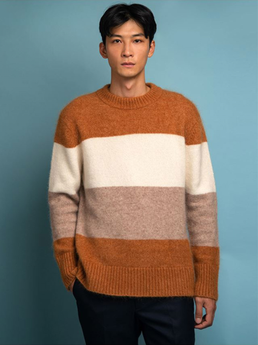 [FW19]Men Mohair Oversized Sweater_CB (3color)