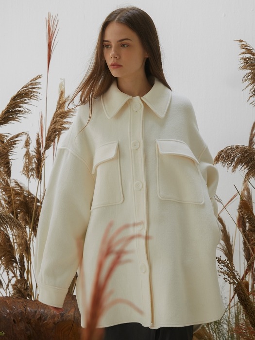 Macell Coat - Ivory