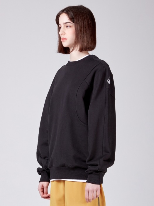 Unisex Embroidered Sweatshirt ZOC_02_BLACK_MEDIUM