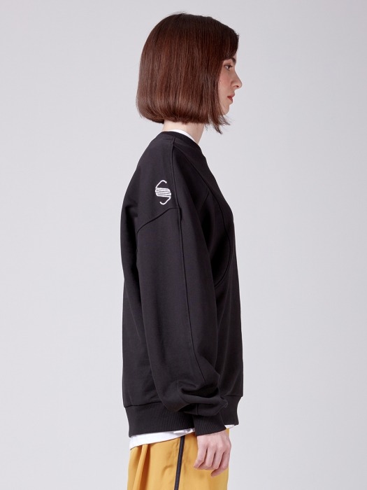 Unisex Embroidered Sweatshirt ZOC_02_BLACK_MEDIUM