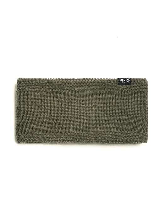 WIDE HAIR BAND (OLIVE)