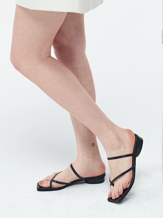 Roy sandal 2cm (black)