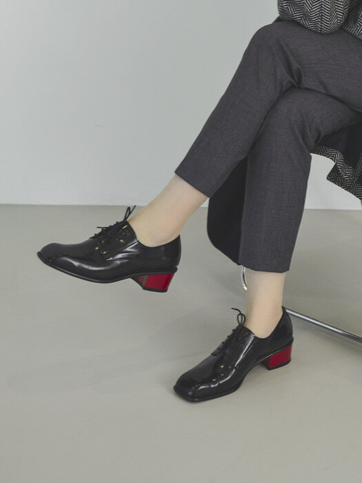 margot loater red heel (black)