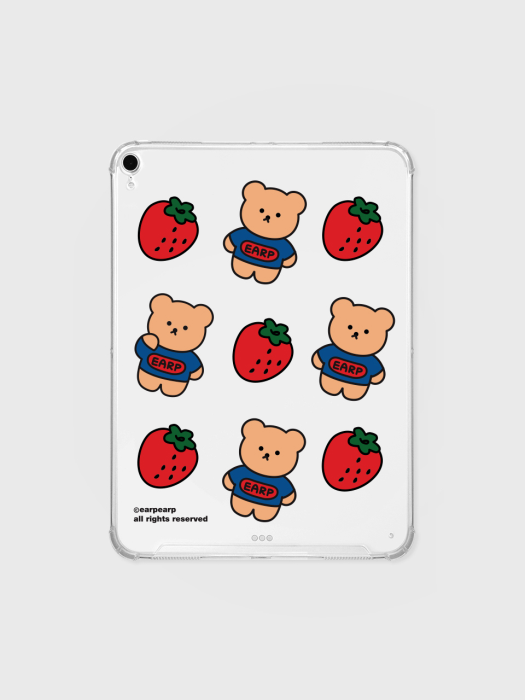 Strawberry bear(아이패드-투명)