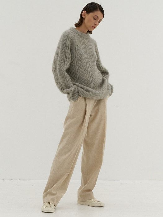 Winter Wool Pants [Oatmeal]