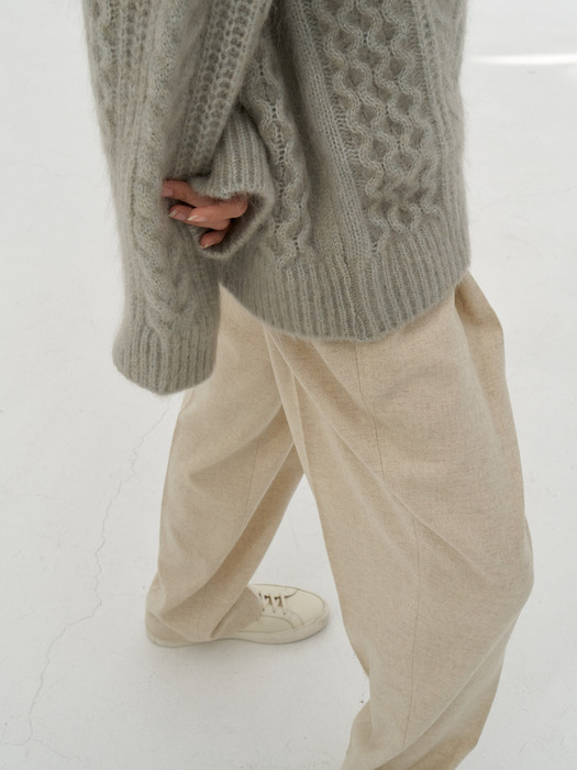 Winter Wool Pants [Oatmeal]