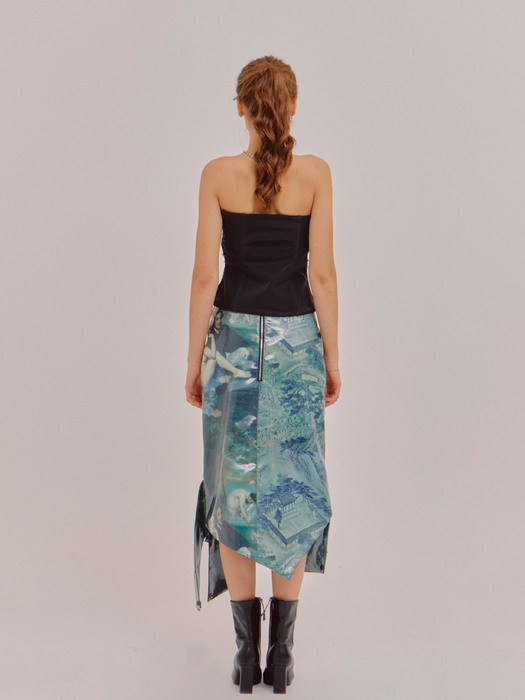 EAST AND WEST CROSSOVER CUTTING SKIRT 