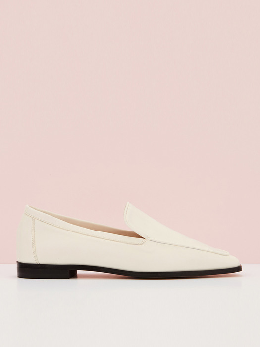 Glossy Loafer (Ivory)