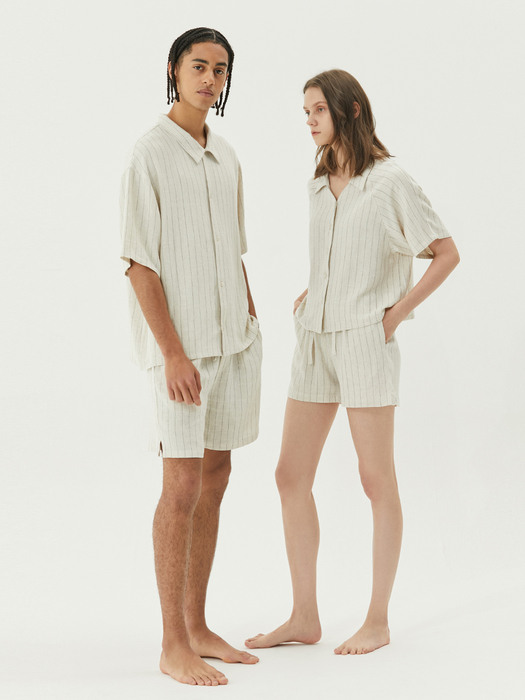 BALI PAJAMA COUPLE SET_Stripe