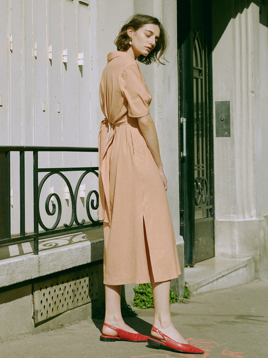 [리퍼브][FRONTROW X MAISONMARAIS] Sablier Belted Dress