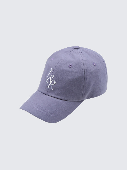 L&R  Logo Ball Cap Lavender