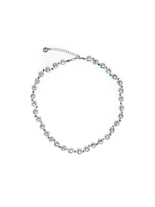 P.S(pearl shell) Happiness necklace Green