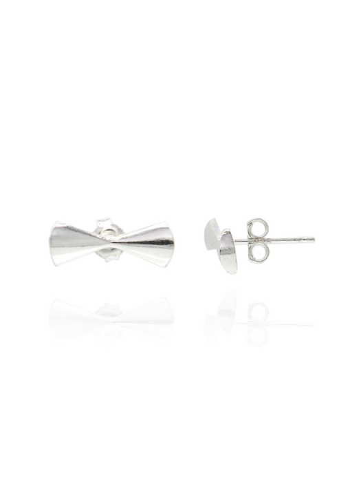 Sandglass Silver Earring Ie252 [Silver]