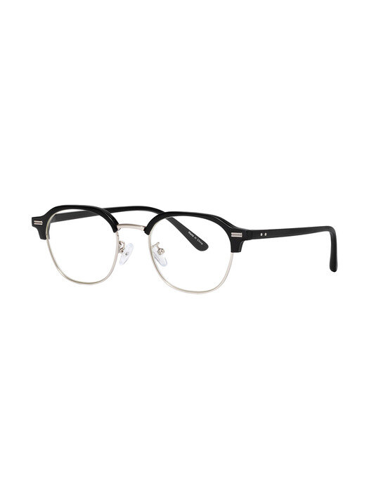 RECLOW E558 BLACK SILVER GLASS 안경