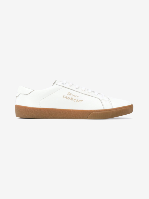 [MEN] 21FW COURT CLASSIC SL/06 SNEAKERS IN GRAINED OPTIC WHITE 610685 00N00 9030