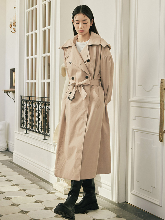 Chacha Trench Coat (2color)