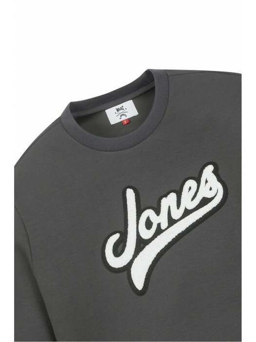 [WAAC X JONES] 커브 로고 스웨트 티셔츠 WMTBX22792GYX