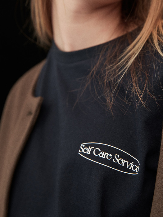 Self Care Service Single T-Shirt_Navy