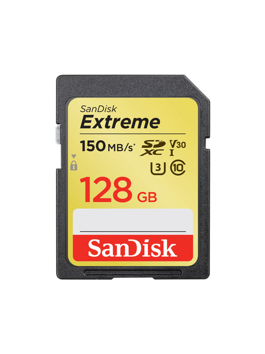 [공식인증] 샌디스크 Extreme SD Card (V30, 150MB/s) 128GB