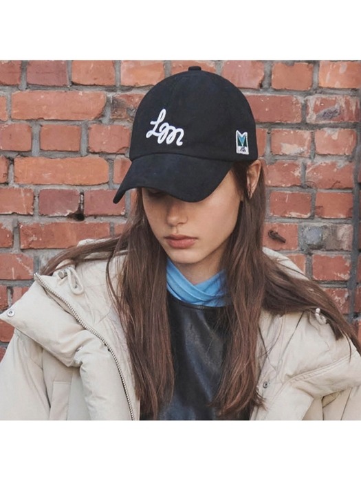 Logo Baseball Cap_QXRAX22616BKX