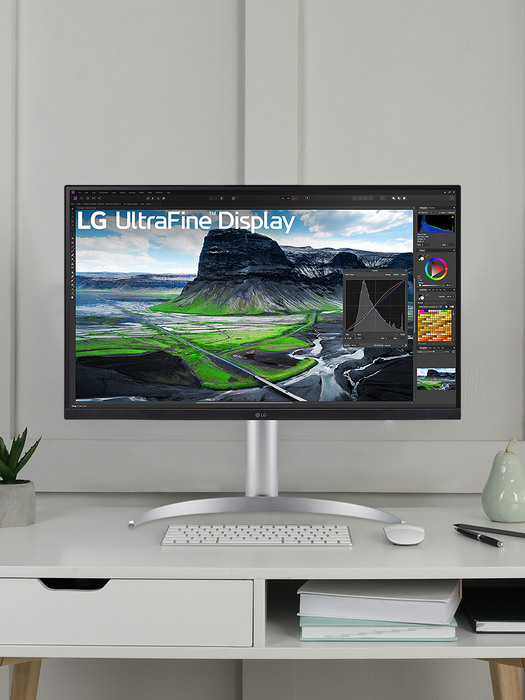 LG 27UQ850W 나노IPS 블랙 27인치 UHD 4K 모니터 HDR400 USB-C 캘리브레이션 (공식인증점)