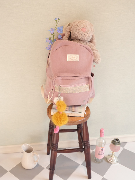 Bon voyage backpack - mauve pink