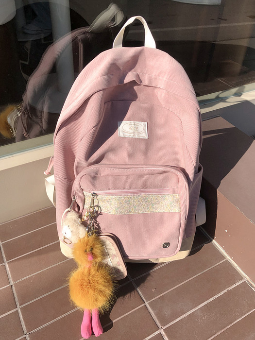 Bon voyage backpack - mauve pink