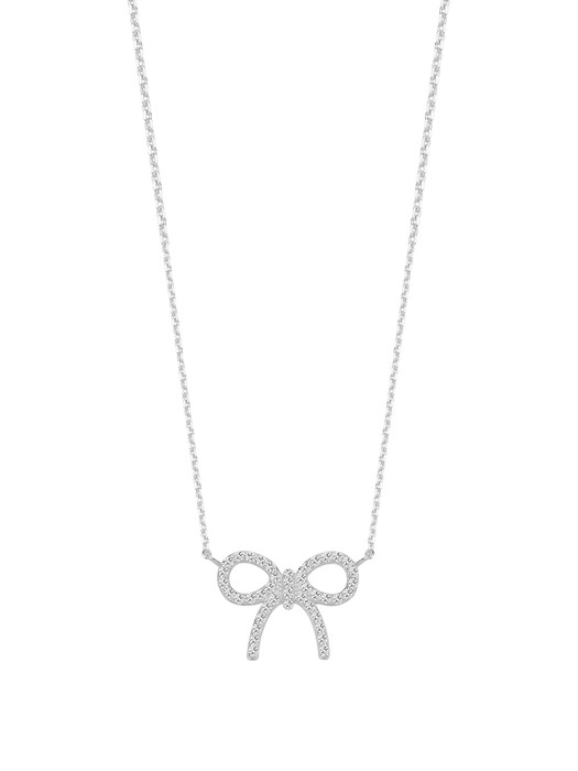 TR023 Cubic ribbon necklace
