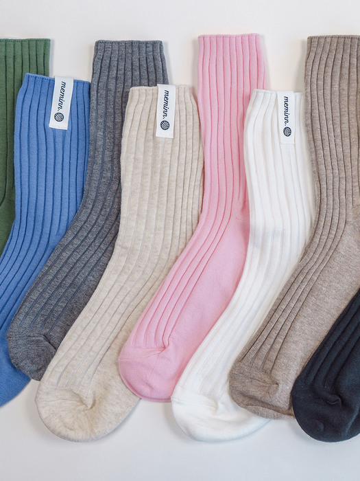 [선물포장]lacear high socks 8colors