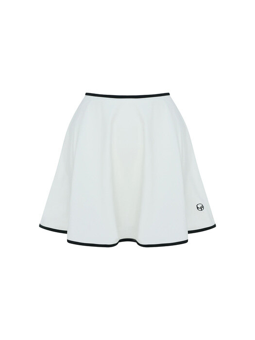 Flare Swim Skirt[LMBBSW103]-Ivory