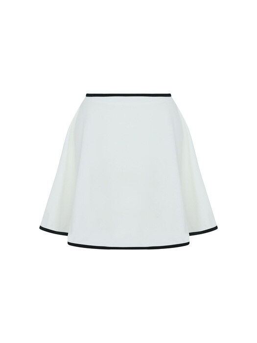 Flare Swim Skirt[LMBBSW103]-Ivory